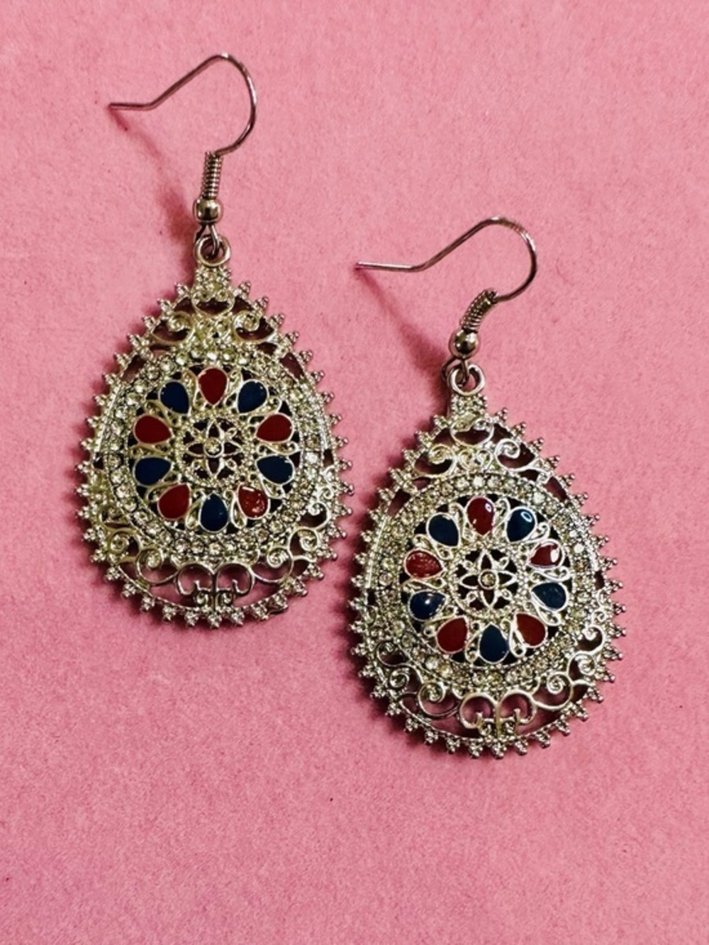 Vintage Style Filigree Earrings